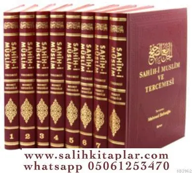 Sahihi Müslim ve Tercemesi 8 Cilt