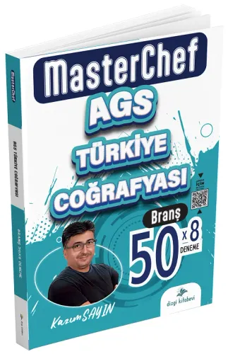 Dizgi Kitap Yayınları 2026 MasterChef MEB AGS Türkiye Coğrafyası Tamam