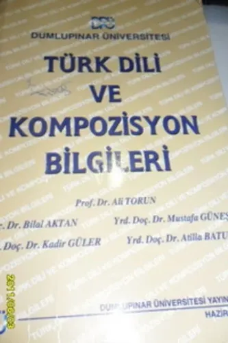 Türk Dili ve Kompozisyon Bilgileri