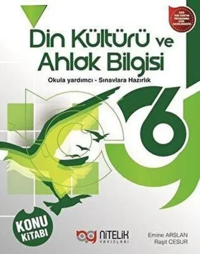 Nitelik Yayınları 6. Sınıf Din Kültürü ve Ahlak Bilgisi Konu Kitabı