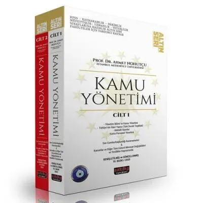Kamu Yönetimi Konu Anlatımı Seti