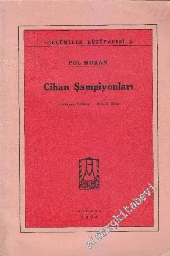 Cihan Şampiyonları: Yirminci Asır Kroniği -        1934