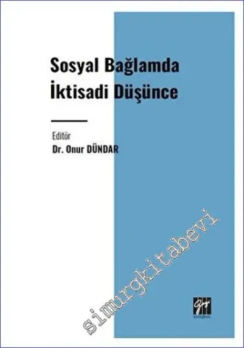 Sosyal Bağlamda İktisadi Düşünce -         2023