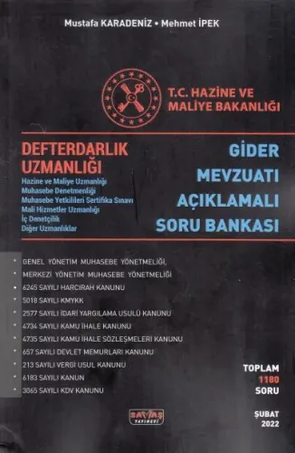 Defterdarlık Uzmanlığı