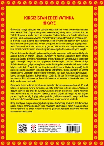 Kırgızistan Edebiyatında Hikâye Ayvaz Morkoç Kırgızistan Edebiyatında Hikâye Ayvaz Morkoç