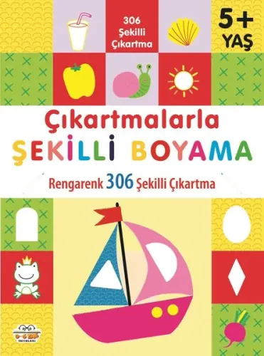Çıkartmalarla Şekilli Boyama 5 Yaş Üstü