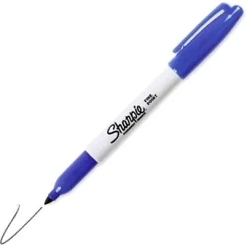 Sharpie Fine Permanent markör  -Mavi