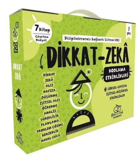 Dikkat - Zeka 4 Sınıf Seti - 10 Yaş (7 Kitap)
