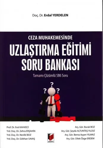 Uzlaştırma Eğitimi Soru Bankası