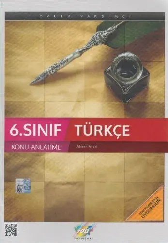 FDD Yayınları 6. Sınıf Türkçe Konu Anlatımlı FDD