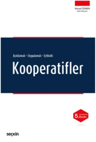 Açıklamalı-Uygulamalı-İçtihatlı Kooperatifler