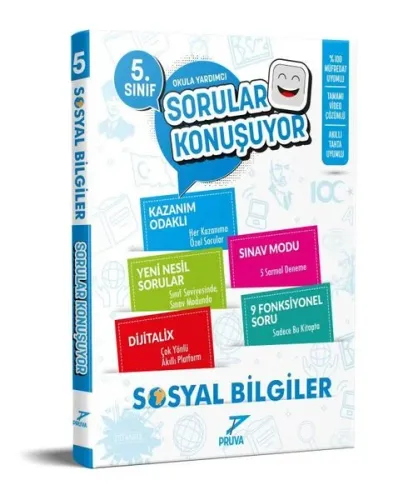 Pruva Akademi 5. Sınıf Sorular Konuşuyor Sosyal Bilgiler