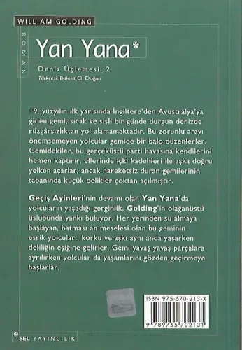 Yan Yana Deniz Üçlemesi 2 William Golding Sel Yayıncılık %54 indirimli