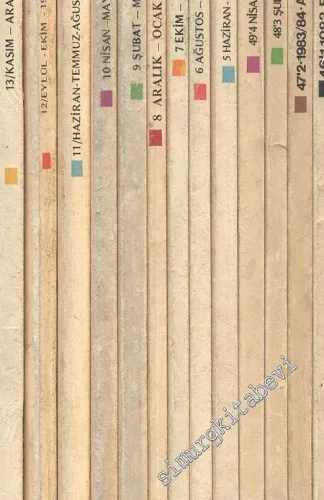 Yapıt - Toplumsal Araştırmalar Dergisi 13 Sayı TAKIM - Ekim-Kasım 1983 - Kasım-Aralık 1985