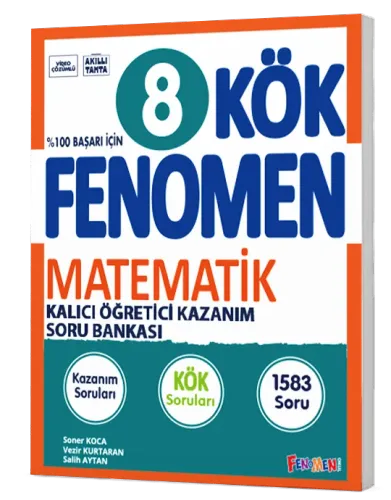 8 FENOMEN KÖK MATEMATİK SORU BANKASI