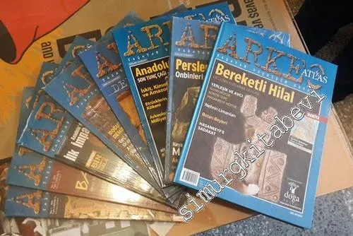 Arkeo Atlas Yaşayan Geçmişin Dergisi  - Sayı: 1 - 6    Yıl: 2002 - 2007