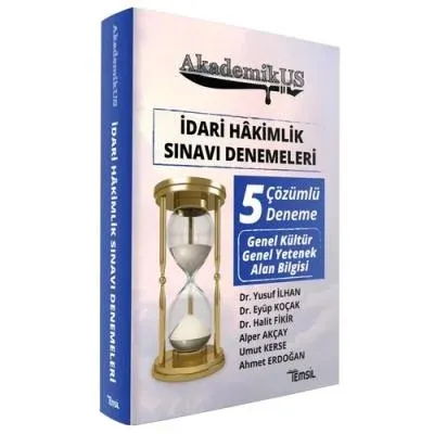 Akdemikus İdari Hakimlik Sınavı Denemeleri