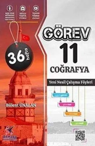 Armada Yayınları 11. Sınıf Görev Coğrafya Yeni Nesil Çalışma Föyleri
