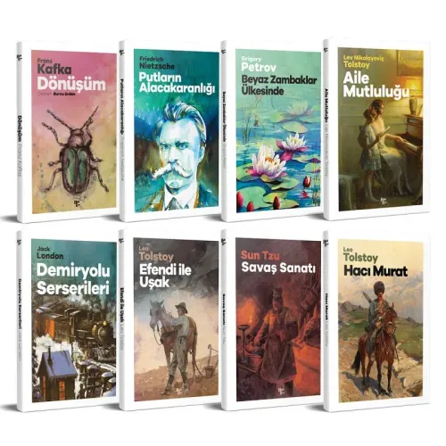 Modern Dünya Klasikleri Serisi - 8 Kitap - Halkkitabevi