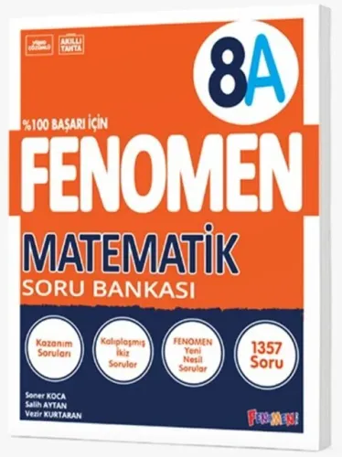 Fenomen 8. Sınıf Matematik Soru Bankası A