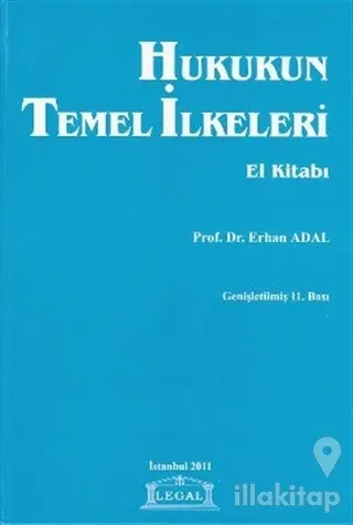 Hukukun Temel İlkeleri El Kitabı (Büyük Boy) (Ciltli)