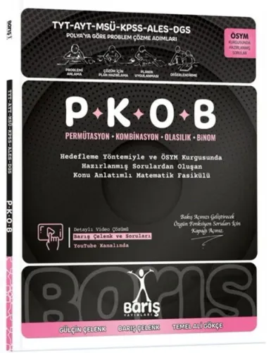 Barış Yayınları Permütasyon Kombinasyon Olasılık Binom Matematik Fasikülleri