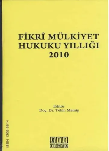 Fikri Mülkiyet Hukuku Yıllığı (2010)