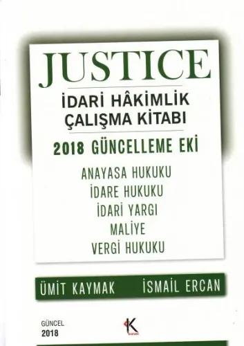 İdari Hakimlik Çalışma Kitabı 2018 Güncelleme Eki