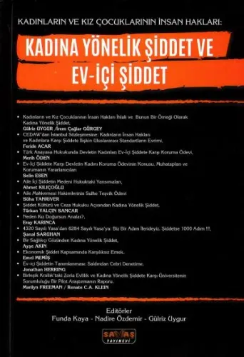 Kadına Yönelik Şiddet ve Ev- İçi Şiddet