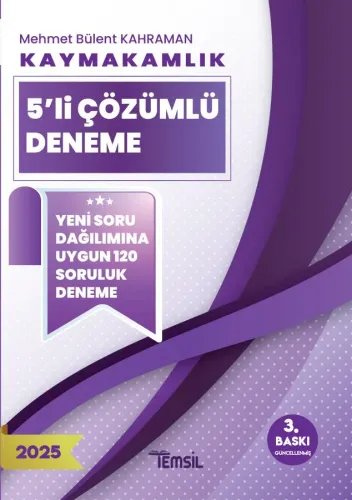 KAYMAKAMLIK 5’li ÇÖZÜMLÜ DENEME