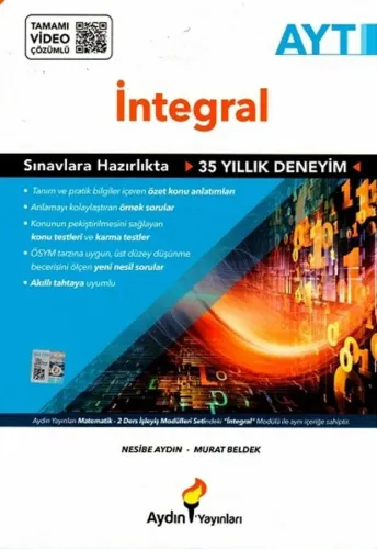 SÜPER FİYAT Aydın Yayınları AYT İntegral