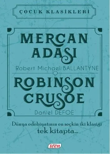 Mercan Adası - Robinson Crusoe (Ciltli)