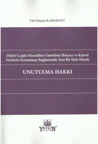 Unutulma Hakkı