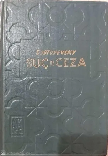 Suç ve Ceza (ciltli) Dostoyevski Ak Kitabevi %46 indirimli