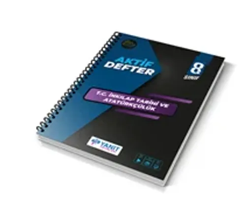 YANIT 8. SINIF İNKILAP TARİHİ AKTİF DEFTER
