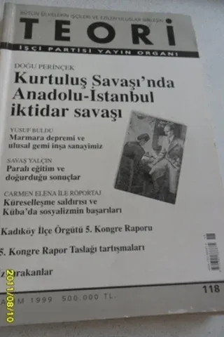 Teori Aylık Dergi 1999 / 118