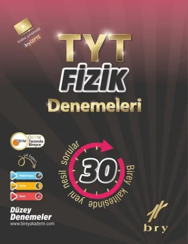 Birey Yayınları TYT Fizik 30 Lu Denemeleri