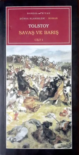 Savaş ve Barış Tolstoy Bordo Siyah