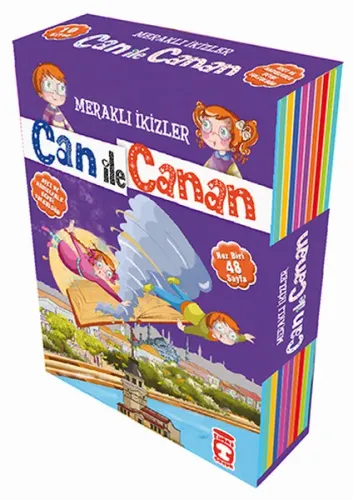 Meraklı İkizler Can ile Canan Set - (10 Kitap)