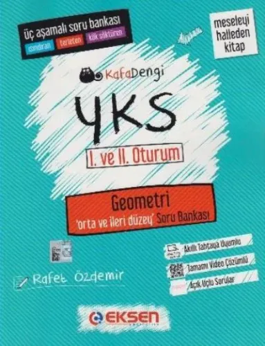 Kafadengi YKS Geometri Orta Ve İleri Düzey Soru Bankası 1; 2. Oturum