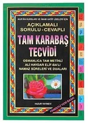 Tam Karabaş Tecvidi (Fihristli)
