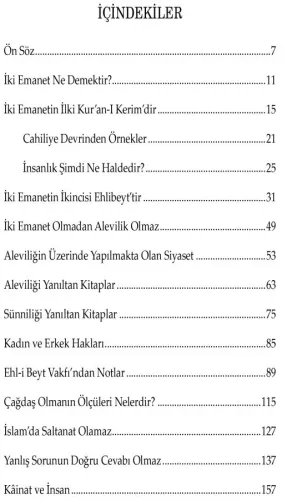İki Emanet Olmadan Alevilik Olmaz Ali Kirazlı İki Emanet Olmadan Alevilik Olmaz Ali Kirazlı
