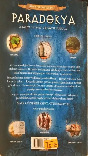Paradokya & Adalet Yıldızı ve Kayıp Pusula Cem Gülbent Timaş Yayınları