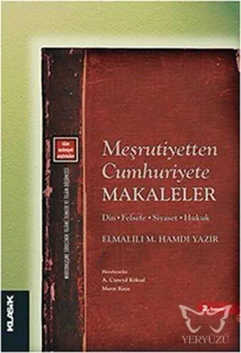 Meşrutiyetten Cumhuriyete Makaleler