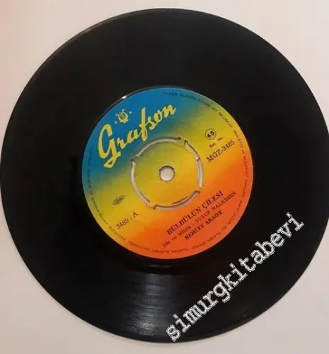 45 RPM SINGLE PLAK VINYL: Behiye Aksoy - Bülbülün Çilesi / Kederli Günlerim -