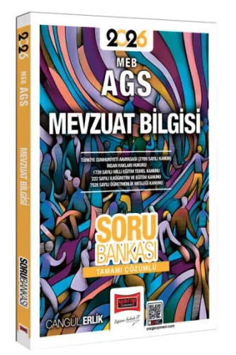 Yargı Yayınları 2026 MEB-AGS Mevzuat Bilgisi Tamamı Çözümlü Soru Bankası