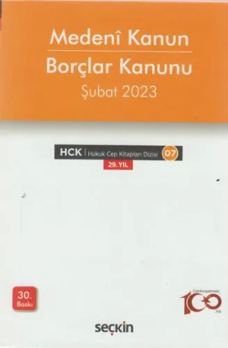 Medeni Kanun Borçlar Kanunu