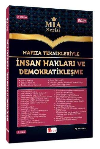 Akfon Yayınları Hafıza Teknikleriyle İnsan Hakları ve Demokratikleşme MİA Serisi