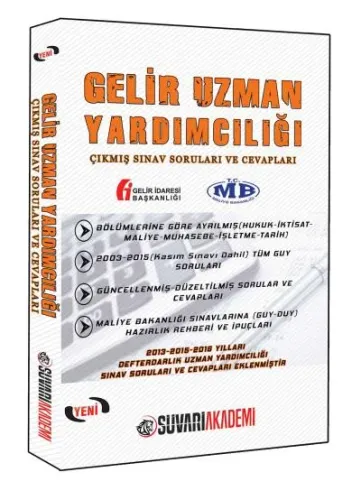 Gelir Uzman Yardımcılığı Çıkmış Sınav Soruları ve Cevapları