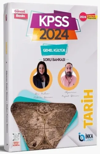 İnka Uzem Yayınları 2024 KPSS Tarih Soru Bankası